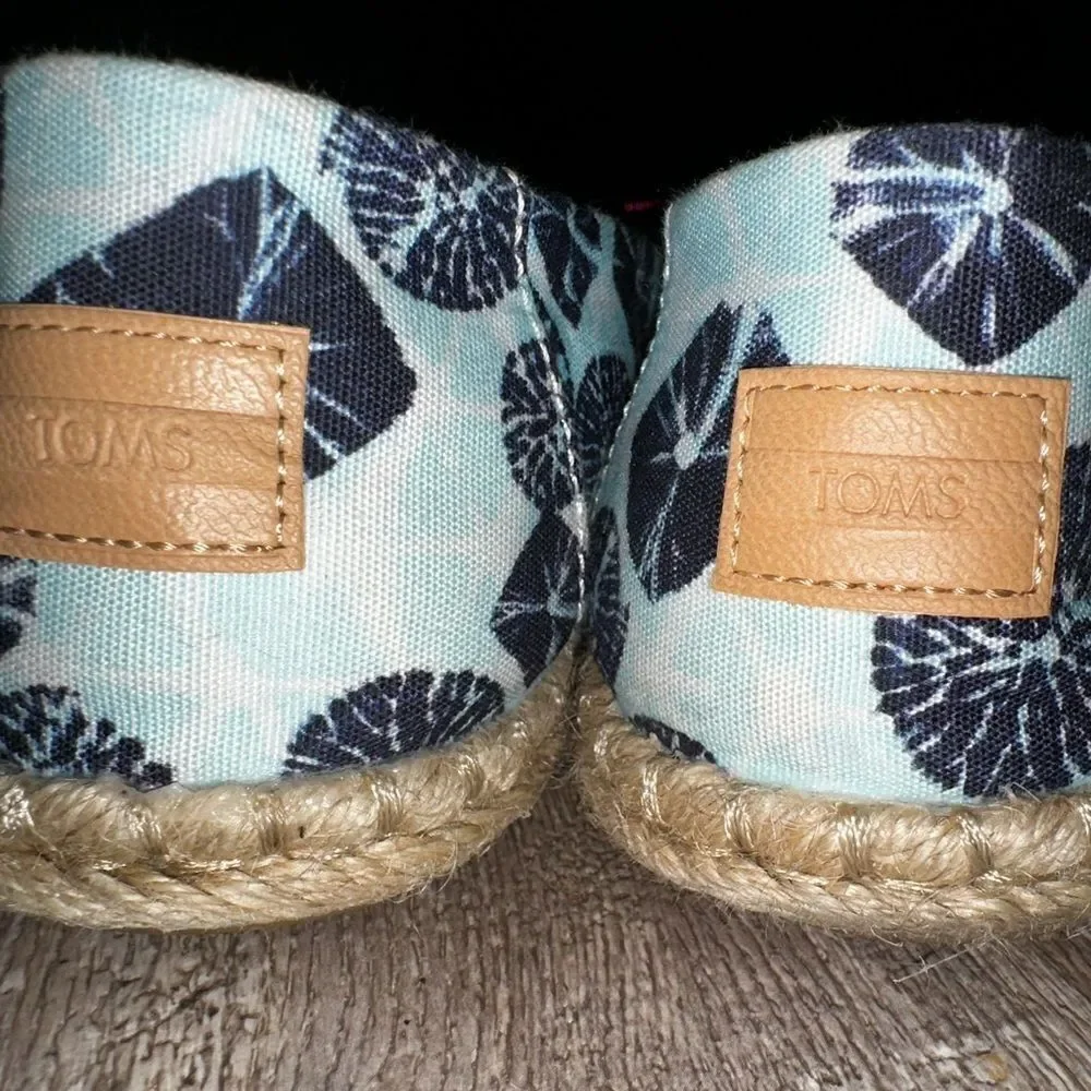 TOMS Alpargata Rope Slip-On sz 9 EUC no wear